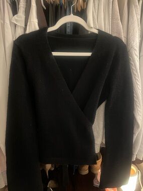 Aritzia Wrap Sweater
